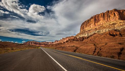 beautiful road USA